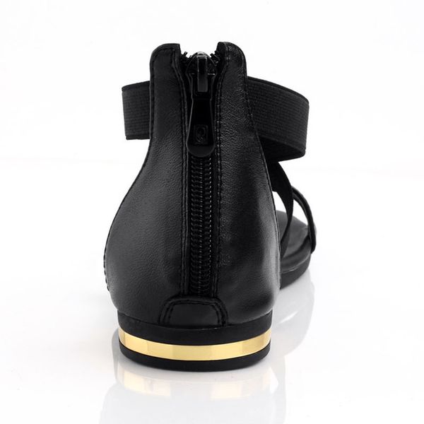 dals women casual shoes female gladiator sandals women flat rome zip feminina soft bottom sandala, Black
dals women casual shoes female gladiator sandals women flat rome zip feminina soft bottom sandala, Black