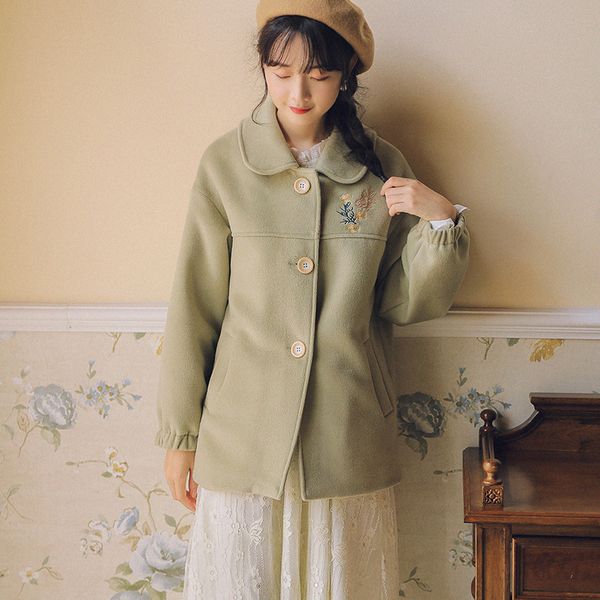 2019 new fashion women's clothing winter woolen coat coats and jackets women, Black
2019 new fashion women's clothing winter woolen coat coats and jackets women, Black