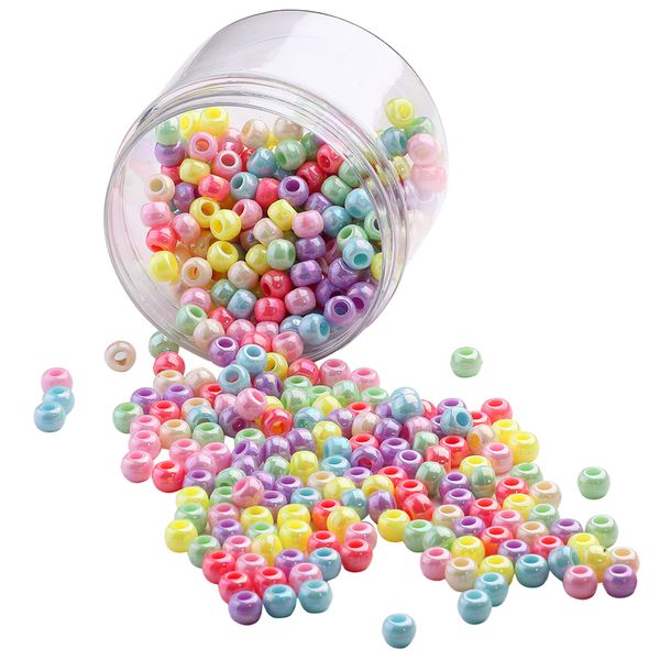 500 pieces assorted color plastic loose beads for diy bracelets necklaces chains jewelry findings gifts making lot (6x8mm, 3 colors choices
500 pieces assorted color plastic loose beads for diy bracelets necklaces chains jewelry findings gifts making lot (6x8mm, 3 colors choices