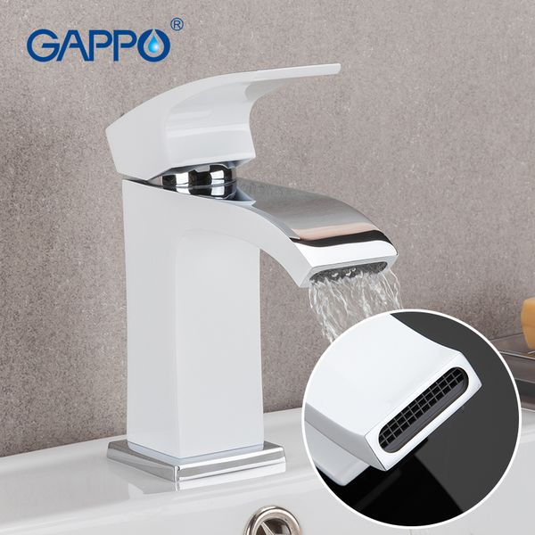 

gappo waterfall bathroom sink faucet mixer basin faucets chrome brass faucet water tap deck mounted taps torneira 5 patterns