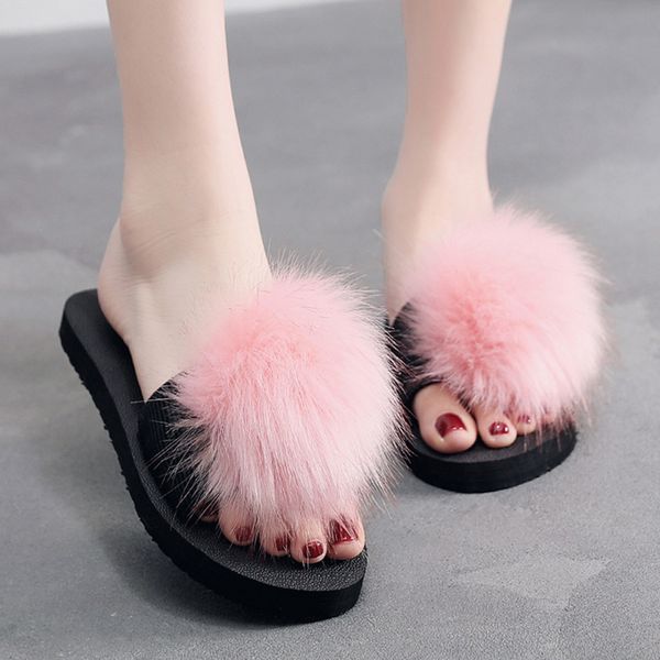 furry faux fur flats slipper for woman new arrival large size indoor & outdoor woman slipper non-slip breathable, Black
furry faux fur flats slipper for woman new arrival large size indoor & outdoor woman slipper non-slip breathable, Black