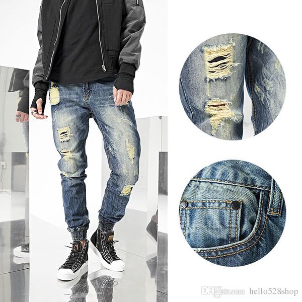 original retro bieber high street washed old jeans mens hole ripeed designer jean pants long casual trousers blue
original retro bieber high street washed old jeans mens hole ripeed designer jean pants long casual trousers blue