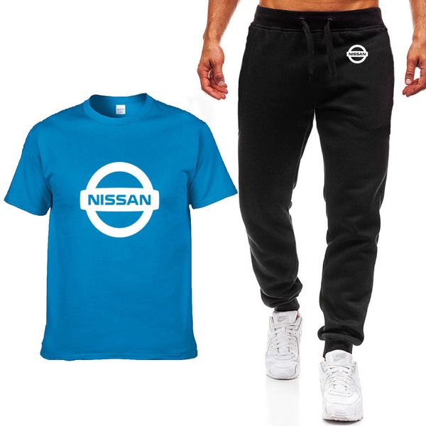 nissan car logo printing summer fashion casual cotton short sleeve round neck men's t-shirt+pants 2 piece suit, Gray
nissan car logo printing summer fashion casual cotton short sleeve round neck men's t-shirt+pants 2 piece suit, Gray