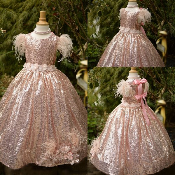lovely ball gown flower girl dress jewel neck sleeveless tulle lace sequins feather wedding dress ankle length girl' birthday part, White;blue
lovely ball gown flower girl dress jewel neck sleeveless tulle lace sequins feather wedding dress ankle length girl' birthday part, White;blue