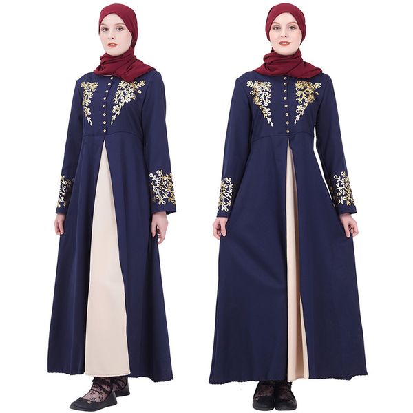 autumn party dress vintage print muslim women dress buttons long sleeve plus size loose dresses floor length, Black;gray
autumn party dress vintage print muslim women dress buttons long sleeve plus size loose dresses floor length, Black;gray