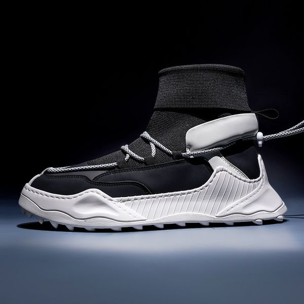 mens spring autumn casual sport high shoes mixed colors round toe lace up male thick bottom sneakers b1, Black
mens spring autumn casual sport high shoes mixed colors round toe lace up male thick bottom sneakers b1, Black