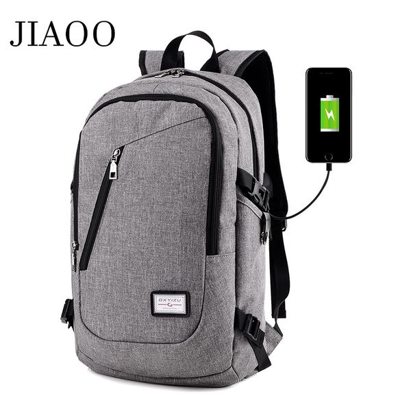 jiaoo waterproof men's 15 inch lapbackpack men's casual backpack usb charging travel bags for men mochilas hombre
jiaoo waterproof men's 15 inch lapbackpack men's casual backpack usb charging travel bags for men mochilas hombre