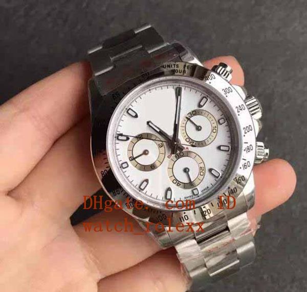 luxury men's wristwatches automatic cal.7750 116509-78599 316l steel chronograph men sport eta bp factory wristwatches, Slivery;brown
luxury men's wristwatches automatic cal.7750 116509-78599 316l steel chronograph men sport eta bp factory wristwatches, Slivery;brown