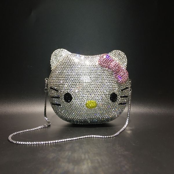cat rhinestone bag cartoon crystal full diamond evening bag handmade diamond set women's handbag
cat rhinestone bag cartoon crystal full diamond evening bag handmade diamond set women's handbag