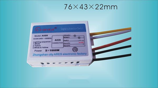 2 Ways 3 Sections Segment Switch 3 Ways 4 Sections Piecewise Switch 110V 220V Section Switch
2 Ways 3 Sections Segment Switch 3 Ways 4 Sections Piecewise Switch 110V 220V Section Switch