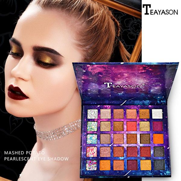 teayason 30 color eyeshadow palette natural highlight eye shadow palette matte pearlescent eyeshadow beauty nude shiny makeup
teayason 30 color eyeshadow palette natural highlight eye shadow palette matte pearlescent eyeshadow beauty nude shiny makeup