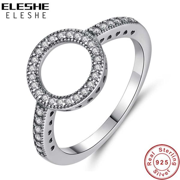 eleshe vintage 925 sterling silver rings forever cubic zirconia cz circle round finger ring for women ladies wedding jewelry, Slivery;golden
eleshe vintage 925 sterling silver rings forever cubic zirconia cz circle round finger ring for women ladies wedding jewelry, Slivery;golden