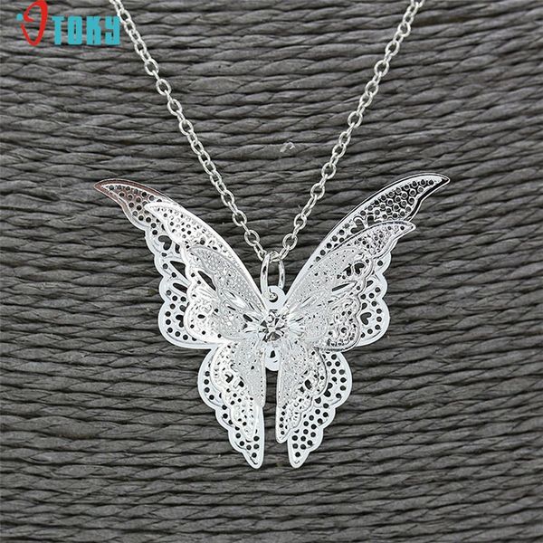 otoky fashion women lovely butterfly pendant chain necklace jewelry dropshipping 80824, Silver
otoky fashion women lovely butterfly pendant chain necklace jewelry dropshipping 80824, Silver