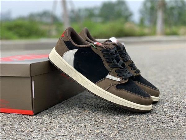 with box travis scotts 1 low cactus jack man designer basketball shoes i black sail dark mocha university red fashion trainers
with box travis scotts 1 low cactus jack man designer basketball shoes i black sail dark mocha university red fashion trainers