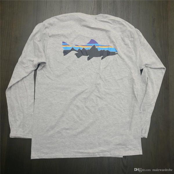 male white patagonia mountain designer tshirts o-neck tshirt long sleeved fashion brand clothing tee, White;black
male white patagonia mountain designer tshirts o-neck tshirt long sleeved fashion brand clothing tee, White;black