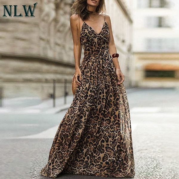 nlw spagheteei strap leopard print maxi dress women feminino long dress evening party chiffon vestidos 2019 autumn winter, Black;gray
nlw spagheteei strap leopard print maxi dress women feminino long dress evening party chiffon vestidos 2019 autumn winter, Black;gray
