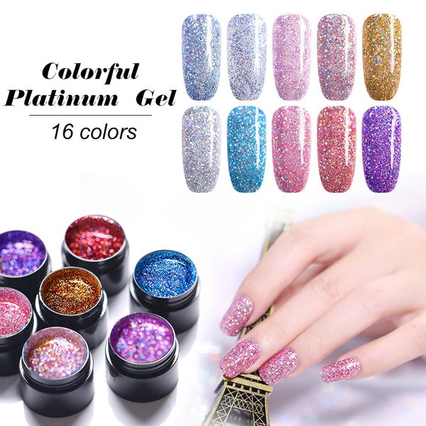 ur sugar 7ml platinum gel polish shining holographic gel nails purple pink colors soak off uv nail art varnish diy, Red;pink
ur sugar 7ml platinum gel polish shining holographic gel nails purple pink colors soak off uv nail art varnish diy, Red;pink