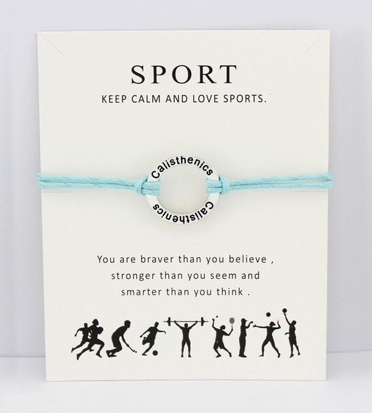 calisthenics gymnastics gymnast gym sports charm card bracelets blue pink aqua red wax cord women girl boy men jewelry gift, Golden;silver
calisthenics gymnastics gymnast gym sports charm card bracelets blue pink aqua red wax cord women girl boy men jewelry gift, Golden;silver