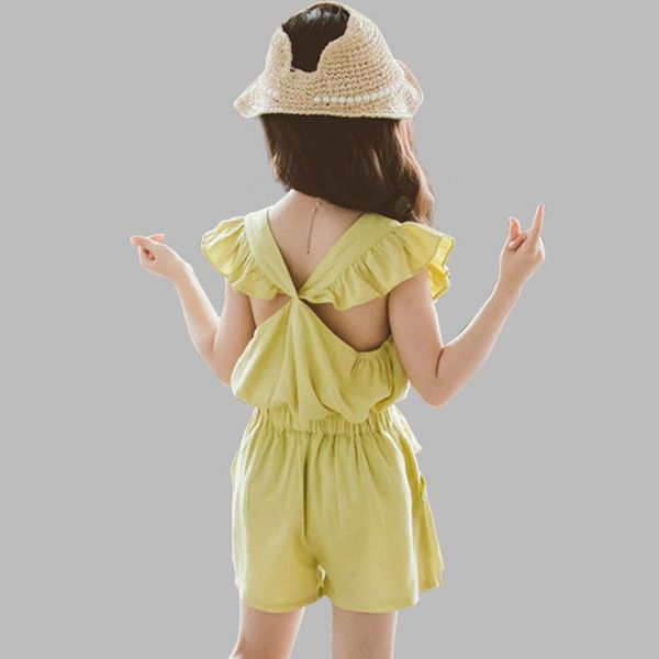 kids summer clothes girls solid color girls clothes vest + short 2pcs teenage children's, White
kids summer clothes girls solid color girls clothes vest + short 2pcs teenage children's, White