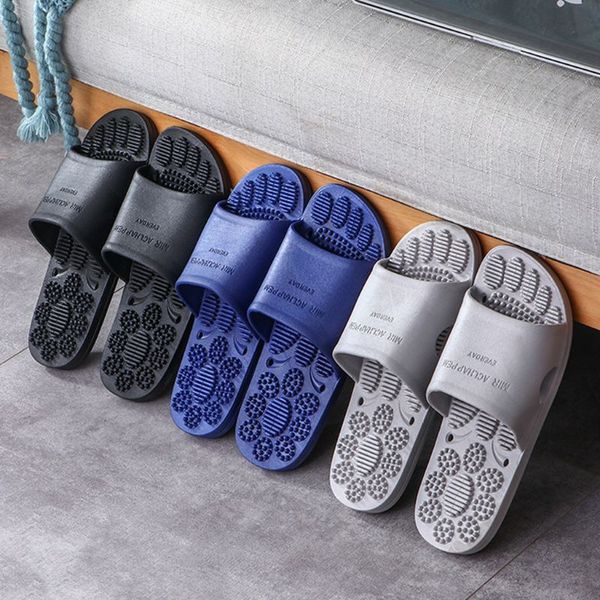 1 pair reflexology sandals foot massager slippers for men summer home bathroom slippers pain relief non-slip shoes bath shower, Black
1 pair reflexology sandals foot massager slippers for men summer home bathroom slippers pain relief non-slip shoes bath shower, Black