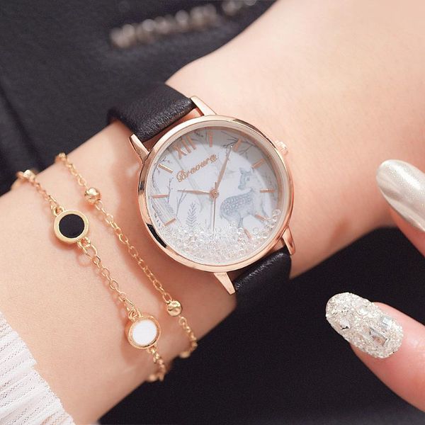 fashion women leather watches casual ladies quartz wristwatches watch women clock drop shipping female watch women's clock, Slivery;brown
fashion women leather watches casual ladies quartz wristwatches watch women clock drop shipping female watch women's clock, Slivery;brown
