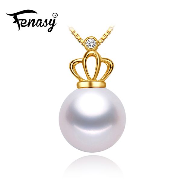 fenasy 18k gold pendant pearl jewelry necklaces & pendants round pearl bohemian brand crown pendants send s925 silver necklaces
fenasy 18k gold pendant pearl jewelry necklaces & pendants round pearl bohemian brand crown pendants send s925 silver necklaces