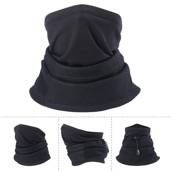 double-layer winter warm ski hat scarf hood neck face mask cycling cap multi-function scarf outdoor riding mask hat, Black
double-layer winter warm ski hat scarf hood neck face mask cycling cap multi-function scarf outdoor riding mask hat, Black