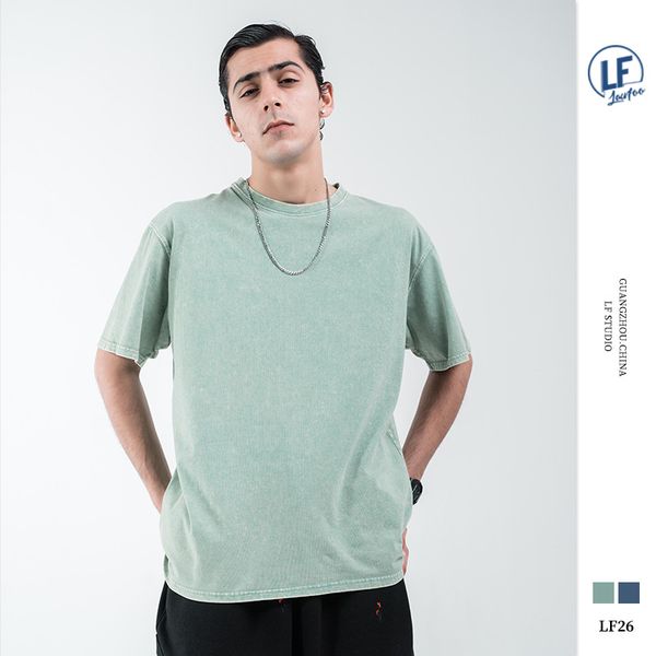 lawfoo origional 20 spring and summer popular men's wear new style washing water solid color fried color loose-fit versati, White;black
lawfoo origional 20 spring and summer popular men's wear new style washing water solid color fried color loose-fit versati, White;black