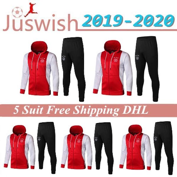 2019 new ajax soccer tracksuit jacket hoodie 19 20 isco kroos mbappe van de beek tadic ziyech long sleeve football jacket, Black;red
2019 new ajax soccer tracksuit jacket hoodie 19 20 isco kroos mbappe van de beek tadic ziyech long sleeve football jacket, Black;red
