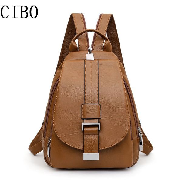 2020 women leather backpacks vintage female shoulder bag sac a dos travel ladies bagpack mochilas school bags for girls preppy
2020 women leather backpacks vintage female shoulder bag sac a dos travel ladies bagpack mochilas school bags for girls preppy