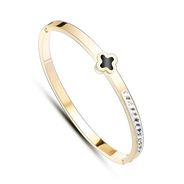 2020 new arrival stainless steel couple bracelet clover flower bracelets for women jewelry black shell bracelet lovers gifts
2020 new arrival stainless steel couple bracelet clover flower bracelets for women jewelry black shell bracelet lovers gifts