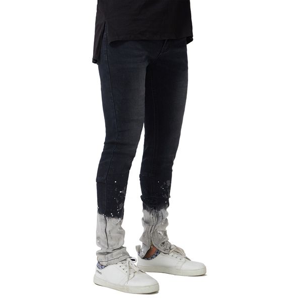 mens designer jeans washed spring jeans fashion male pencil pants male trousers, Blue
mens designer jeans washed spring jeans fashion male pencil pants male trousers, Blue