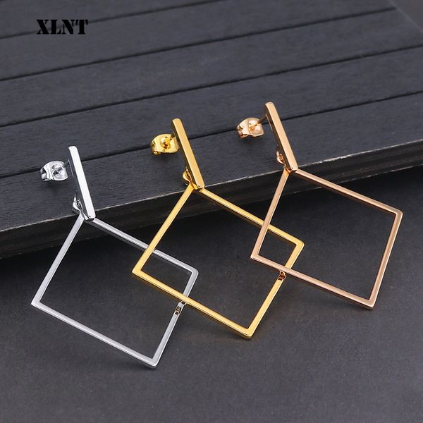 xlnt new fashion elegant geometric square circle hoop earrings hollow circle fashion earrings for women exquisite gift, Golden;silver
xlnt new fashion elegant geometric square circle hoop earrings hollow circle fashion earrings for women exquisite gift, Golden;silver