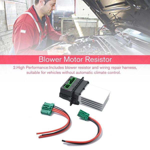 heater blower resistor & plug wire 6441.l2 6441l2 7701048390 7701207718 for citroen c5/c3/c2 for peugeot 207/207cc/607/1007
heater blower resistor & plug wire 6441.l2 6441l2 7701048390 7701207718 for citroen c5/c3/c2 for peugeot 207/207cc/607/1007