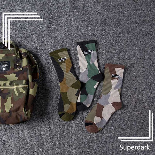 men's and women's tube cotton socks trend camouflage couple socks wholesale women, Black;white
men's and women's tube cotton socks trend camouflage couple socks wholesale women, Black;white