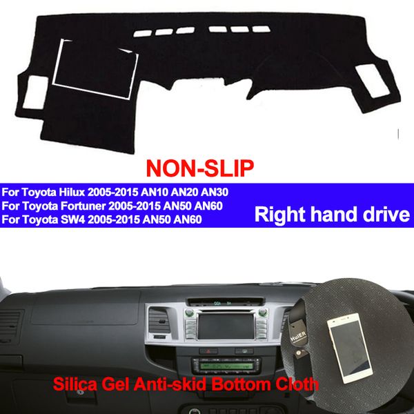 taijs for fortuner hilux sw4 2005 - 2011 2012 2013 2014 2015 dash mat dashmat silicone non-slip sun shade dashboard cover
taijs for fortuner hilux sw4 2005 - 2011 2012 2013 2014 2015 dash mat dashmat silicone non-slip sun shade dashboard cover