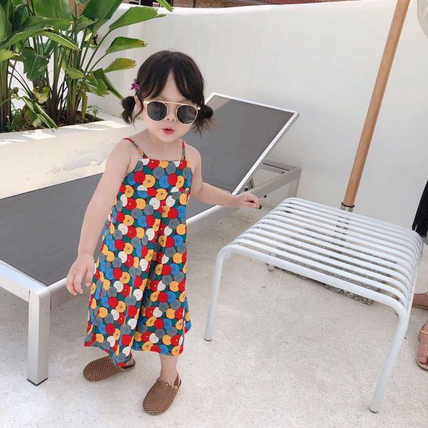summer beach holiday style floral slip overalls for baby girls cotton loose casual jumpsuits baby clothes, Blue
summer beach holiday style floral slip overalls for baby girls cotton loose casual jumpsuits baby clothes, Blue