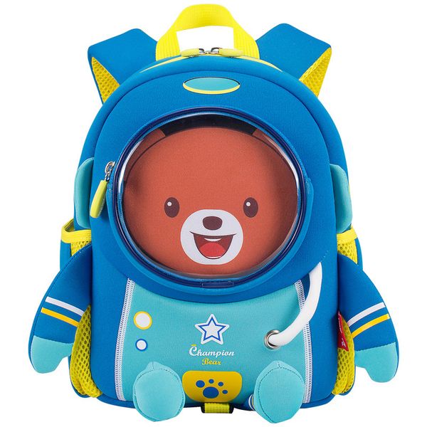 3d space bear school backpack for 2-6 years old kids cartoon schoolbag waterproof children school bags boy girl mochila infantil
3d space bear school backpack for 2-6 years old kids cartoon schoolbag waterproof children school bags boy girl mochila infantil