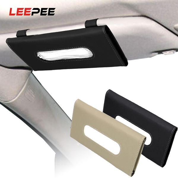 leepee pu leather car tissue box car sun visor napkin holder seat back armrest tissue bag interior accessories styling
leepee pu leather car tissue box car sun visor napkin holder seat back armrest tissue bag interior accessories styling