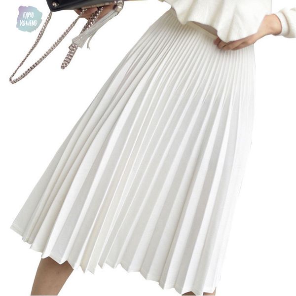 spring women skirt elegant pleated skirt high waist women white long female ladies women midi skirt black saia
spring women skirt elegant pleated skirt high waist women white long female ladies women midi skirt black saia