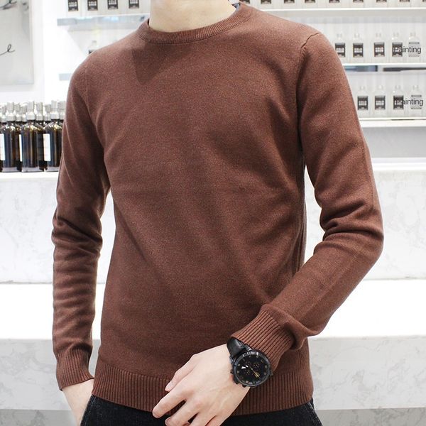 mens designer winter knitted sweater fashion round collar pullover sweater men, Black;brown
mens designer winter knitted sweater fashion round collar pullover sweater men, Black;brown