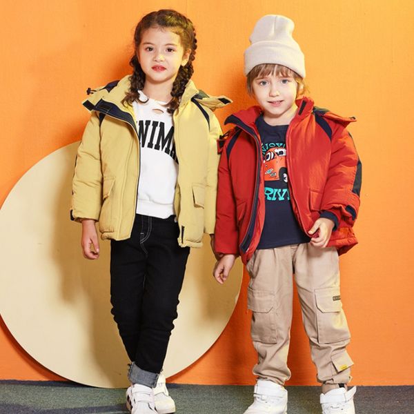 biniduckling winter boy girls children's down coat jacket cotton solid hooded warm thick boys clothes outerwear waterproof 2019, Blue;gray
biniduckling winter boy girls children's down coat jacket cotton solid hooded warm thick boys clothes outerwear waterproof 2019, Blue;gray