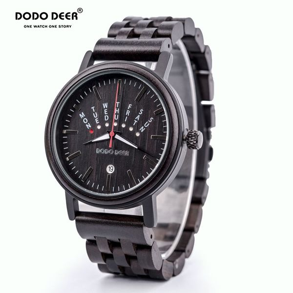 relogio masculino dodo deer wood watch men erkek kol saati week display date japan quartz men' watches accept drop shipping, Slivery;brown
relogio masculino dodo deer wood watch men erkek kol saati week display date japan quartz men' watches accept drop shipping, Slivery;brown
