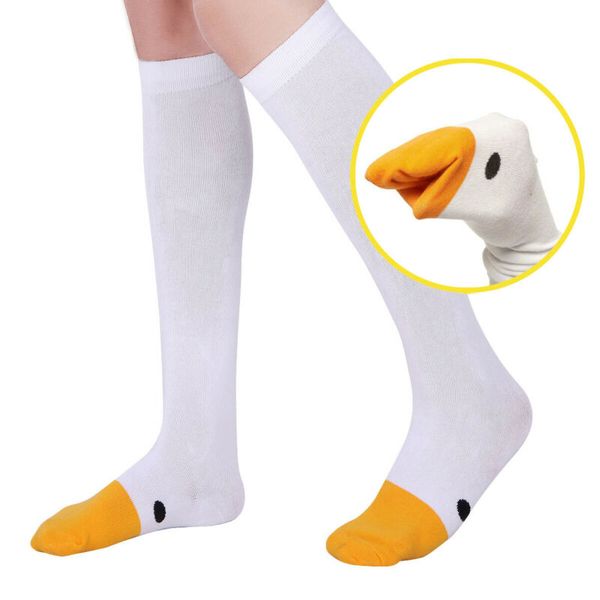 new women socks 1 pair untitled goose game socks funny cotton goose sock gift cute cartoon patchwork 2020, Black;white
new women socks 1 pair untitled goose game socks funny cotton goose sock gift cute cartoon patchwork 2020, Black;white