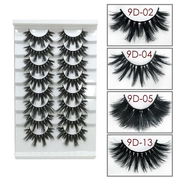 new three-dimensional 9d false eyelashes long thick natural mixed eye lashes makeup tools beauty lashes 8pairs
new three-dimensional 9d false eyelashes long thick natural mixed eye lashes makeup tools beauty lashes 8pairs
