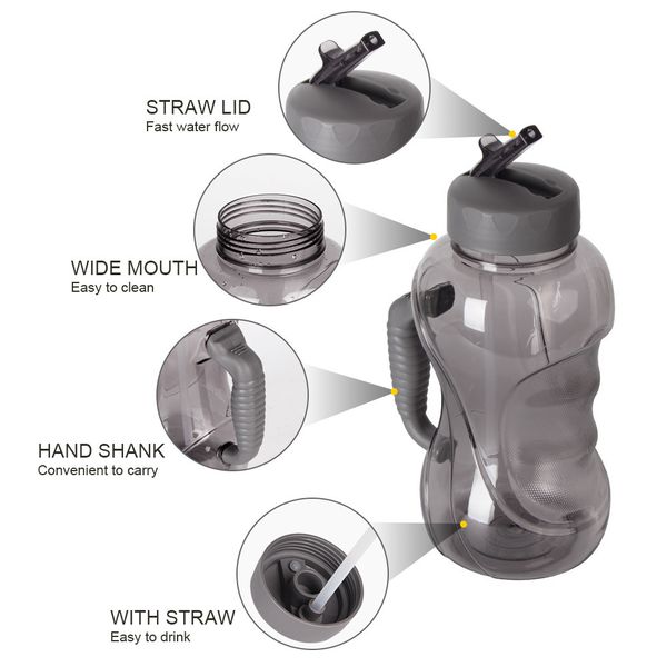 gallon water bottle gym household dual-purpose handle outdoor sports kettle trian plastic 1.5l straw handle space cup portable outdoors rock
gallon water bottle gym household dual-purpose handle outdoor sports kettle trian plastic 1.5l straw handle space cup portable outdoors rock