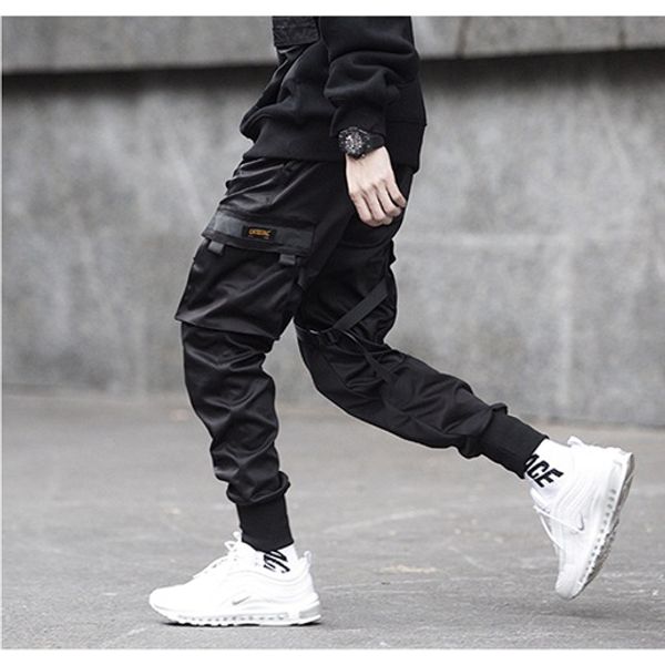 mens fashion brand letter sweatpants fashion pocket ribbons trousers new arrive joggers pencil pants quanlity, Black
mens fashion brand letter sweatpants fashion pocket ribbons trousers new arrive joggers pencil pants quanlity, Black