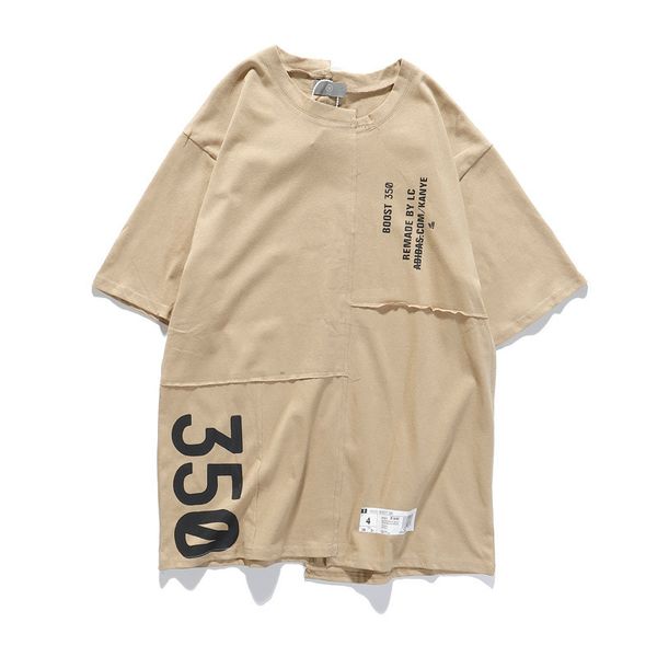 fashion designer irregular panelled t-shirt 2020 new hip hop streetwear popular cool kanye tee khaki color m xl xxl, White;black
fashion designer irregular panelled t-shirt 2020 new hip hop streetwear popular cool kanye tee khaki color m xl xxl, White;black