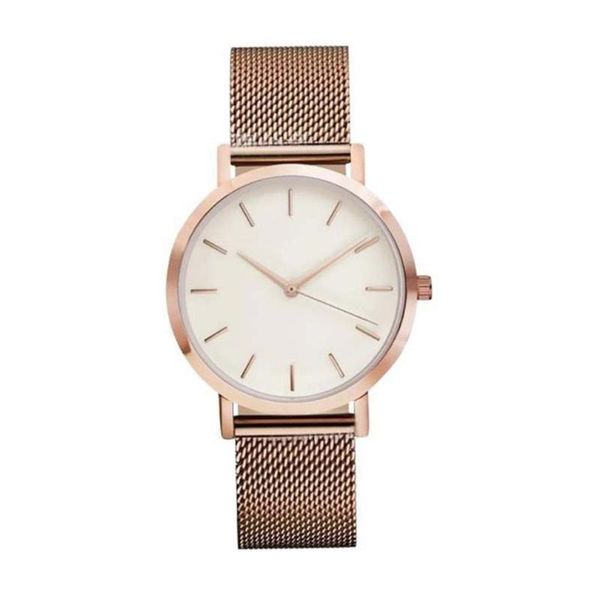women's sleek minimalist stainless steel strap men woman watch outdoor watch quartz wrist business valentine gifts, Slivery;brown
women's sleek minimalist stainless steel strap men woman watch outdoor watch quartz wrist business valentine gifts, Slivery;brown