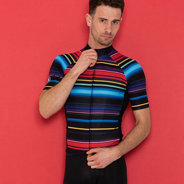 the new team custom summer fashion men's breathable short sleeved outdoor sports jersey riding short sleeved jersey mtb, Black;red
the new team custom summer fashion men's breathable short sleeved outdoor sports jersey riding short sleeved jersey mtb, Black;red